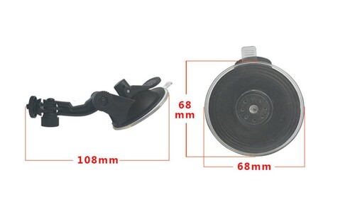 OEM Marka VT02 Tekli Aksiyon Kameralar için Araç Vantuzu