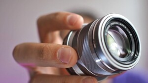 Olympus 45mm f/1.8 MSC Prime Lens Gümüş - Thumbnail