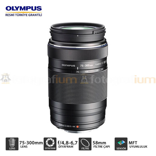 Olympus 75-300mm f/4.8-6.7 II Telefoto Zoom Lens