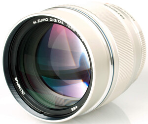 Olympus 75mm f/1.8 MFT Lens (Gümüş) - Thumbnail