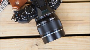Olympus 75mm f/1.8 MFT Lens (Siyah) - Thumbnail