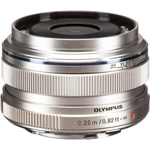Olympus - Olympus M.Zuiko Digital 17mm f/1.8 Lens Gümüş
