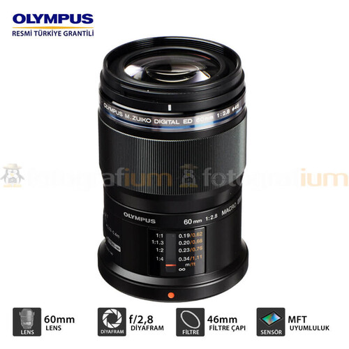 Olympus M.Zuiko Digital ED 60mm f/2.8 Macro Lens
