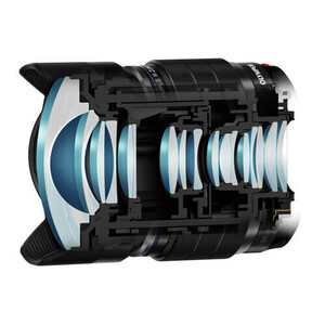 Olympus M.Zuiko Digital ED 8mm f/1.8 PRO Lens - Thumbnail
