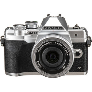 Olympus - Olympus OM-D E-M10 Mark IV 14-42mm Lens Kit (Gümüş)