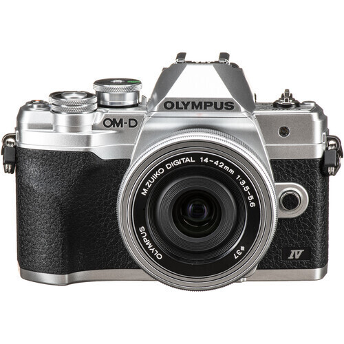 Olympus OM-D E-M10 Mark IV 14-42mm Lens Kit (Gümüş)