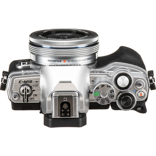 Olympus OM-D E-M10 Mark IV 14-42mm Lens Kit (Gümüş)