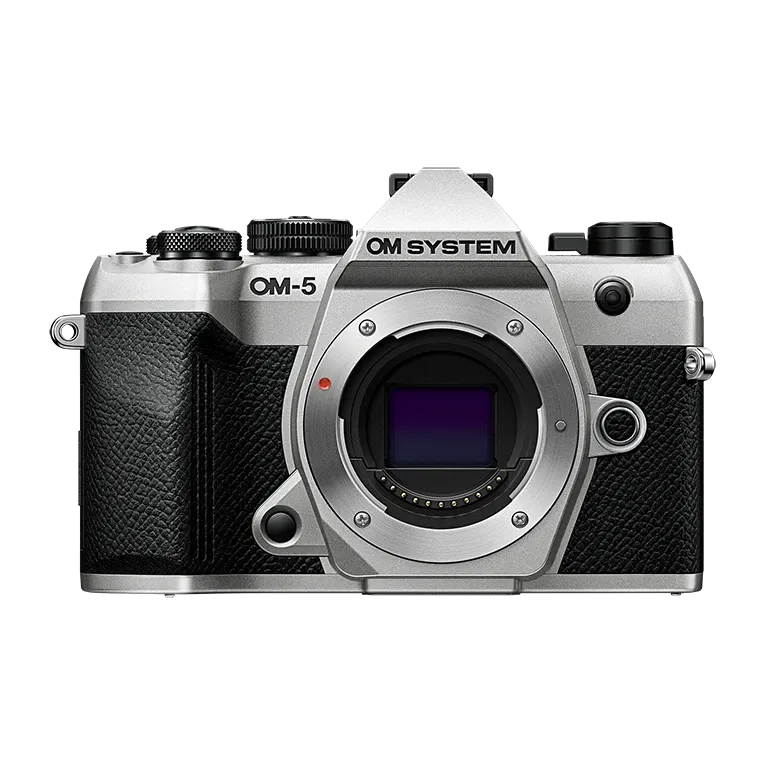 Olympus OM SYSTEM OM-5 Mark II Gümüş Aynasız Fotoğraf Makinesi Gövdesi