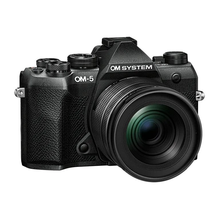 Olympus - Olympus OM SYSTEM OM-5 Mark II Siyah + M.Zuiko 12-45mm F4 PRO Objektif Kiti (1)
