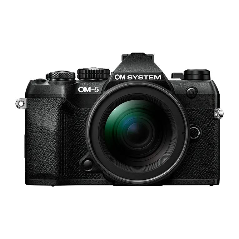 Olympus OM SYSTEM OM-5 Mark II Siyah + M.Zuiko 12-45mm F4 PRO Objektif Kiti