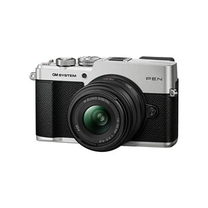 Olympus - Olympus OM SYSTEM PEN Gümüş + M.Zuiko 14-42mm F3.5-5.6 III Objektif Kiti (1)