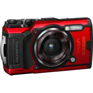 Olympus - Olympus Tough TG-6 Dijital Fotoğraf Makinesi (Kırmızı)