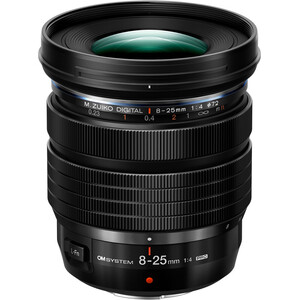 Olympus - OM System M.Zuiko Digital ED 8-25mm f/4 PRO Lens (MFT)