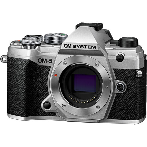 OM SYSTEM OM-5 Gümüş Aynasız Fotograf Makinesi
