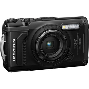 Olympus - OM SYSTEM Tough TG-7 Dijital Fotoğraf Makinesi (Siyah)