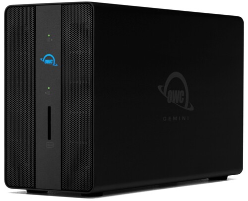 OWC Gemini 20TB Thunderbolt 3 Raid Kutu (2-Bay)
