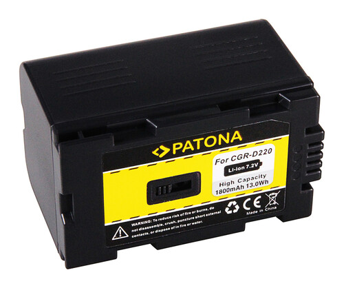 Patona 1047 Panasonic CGR-D220 Batarya