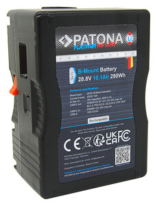 Patona - Patona 1275 Platinum B-Mount Batarya (290Wh) (1)
