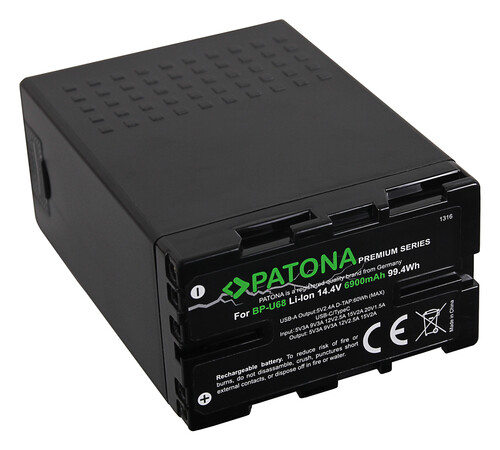 Patona 1316 Premium Sony BP-U68 Batarya