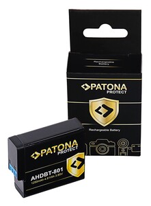 Patona - Patona 13325 Protect AHDBT-801 Gopro Hero8, Hero7, Hero6, Hero5 Batarya (1)