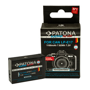 Patona - Patona 1348 Platinum Canon LP-E17 Batarya