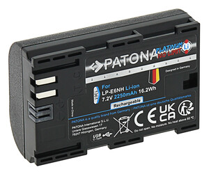Patona - Patona 1361 Platinum Canon LP-E6NH USB-C Batarya