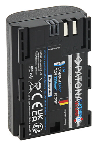 Patona 1361 Platinum Canon LP-E6NH USB-C Batarya
