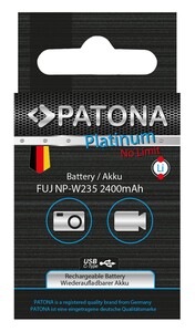 Patona 1371 Platinum USB-C Girişli Fuji FinePix NP-W235 Batarya - Thumbnail