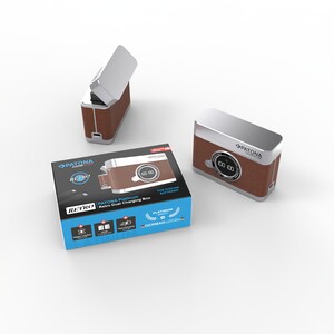 Patona - Patona 4156 Platinum Retro Dual USB-C Çiftli Şarj ve Saklama Kutusu Canon LP-E17