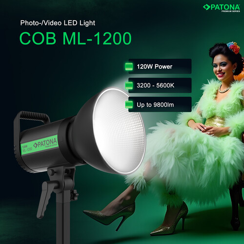 Patona 4198 ML-1200 120W Bi-Color LED İkili Işık Kiti