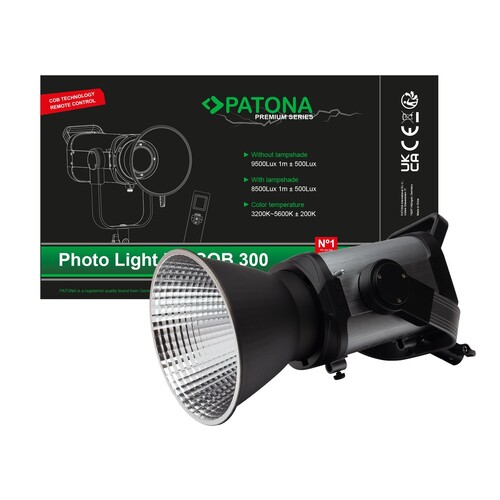 Patona 4282 Premium COB-300 Bi-Color Fotoğraf/Video Işığı