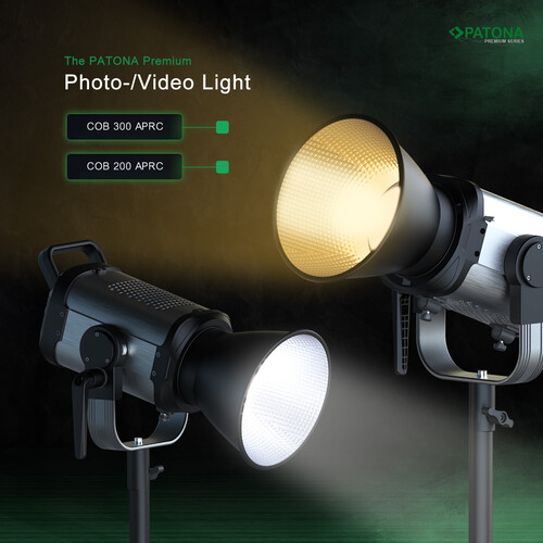 Patona 4282 Premium COB-300 Bi-Color Fotoğraf/Video Işığı