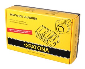 Patona - Patona 4574 Senkron LCD Ekranlı USB Şarj Cihazı Canon LP-E8 İçin (1)