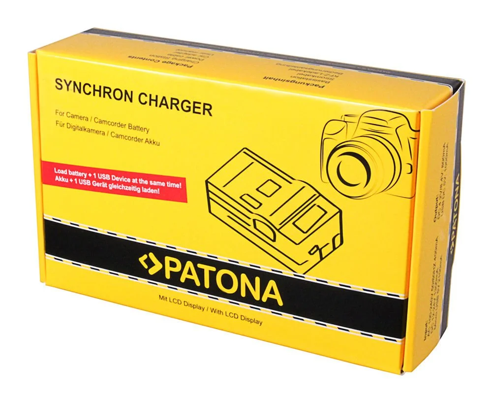 Patona 4624 Senkron LCD Ekranlı USB Şarj Cihazı Nikon EN-EL15 İçin - Thumbnail