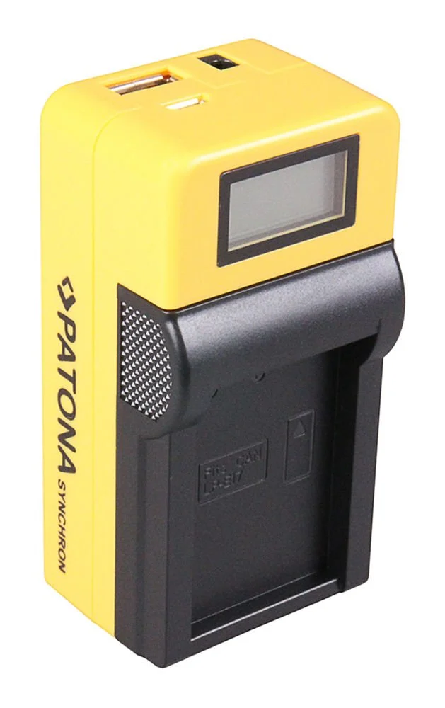 Patona 4676 Senkron LCD Ekranlı USB Şarj Cihazı Canon LP-E17 İçin