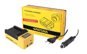 Patona - Patona 4683 Synchron NP-FZ100 için LCD Ekranlı USB Şarj Cihazı
