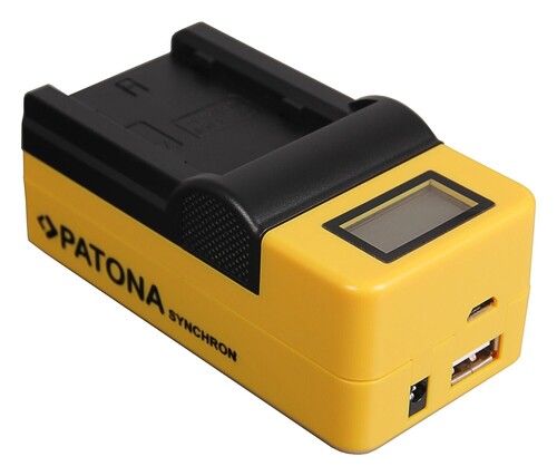 Patona 4695 Synchron USB Şarj Aleti Fuji NP-W235 İçin