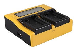 Patona - Patona 7580 İkili LCD Ekranlı USB Şarj Aleti Sony NP-FW50 İçin