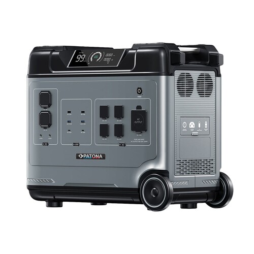 Patona 9973 Platinum Taşınabilir Güç İstasyonu Autarc 5000 / 5120Wh PD100W USB-C USB-A QC AC DC / LiFePO4