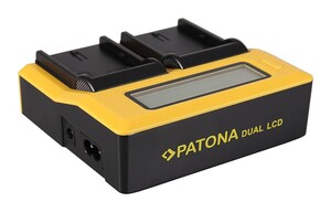 Patona - Patona LP-E6NH İçin İkili Şarj Aleti + 2 adet Patona Protect Canon LP-E6NH Batarya (1)