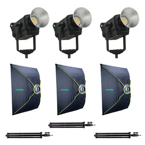 Patona - Patona ML-6000 600W Bi-Color LED Üçlü Video Işık Kiti