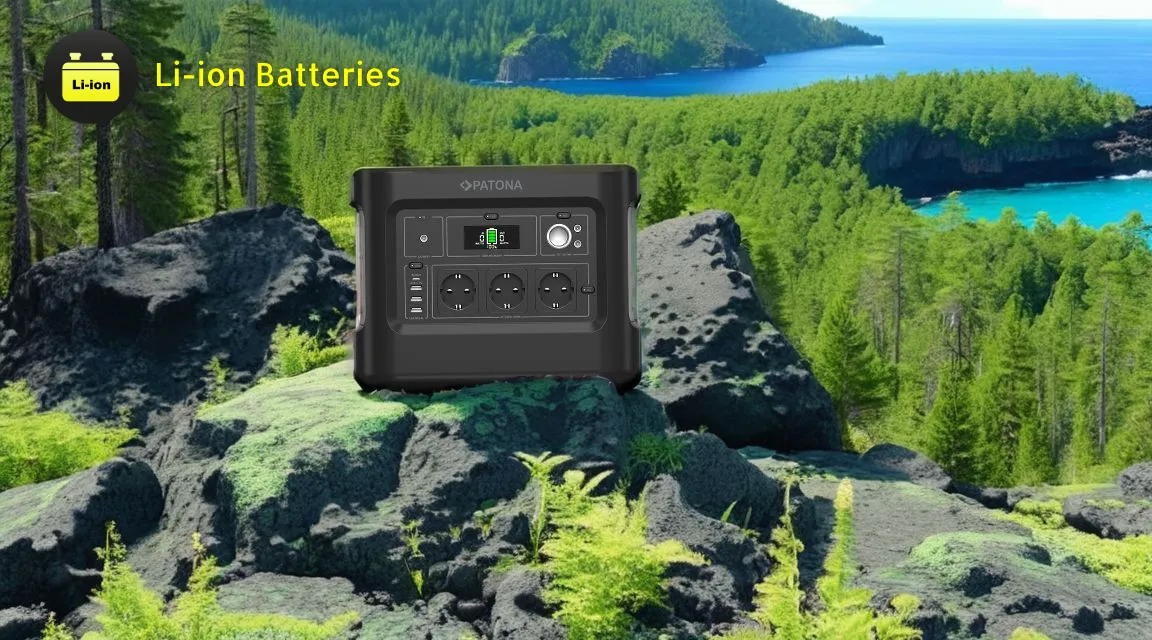 Patona 9989 Platinum Taşınabilir Güç İstasyonu Autarc 1000 - 1000W 1000Wh PD100W USB5V/2.4A DC12V/10A DC5525 Powerstation - Thumbnail