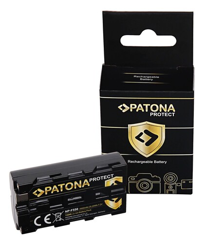 Patona Protect 13245 Sony NP-F550 Batarya 3500mAh 7.2V