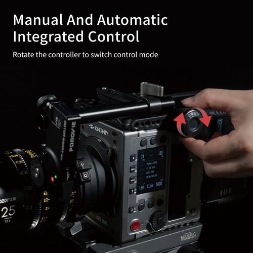 PDMOVIE Live Air 3 Smart LiDAR Otomatik Netleme Kablosuz Follow Focus Sistemi (PDL-AFX-RA-S El Çarkı Kiti)