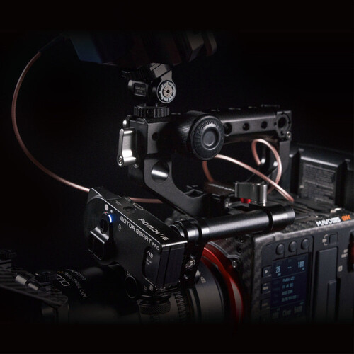 PDMOVIE Live Air 4 Smart Hybrid Zoom LiDAR Otomatik Netleme Kablosuz Follow Focus Sistemi (PDL-AFX-RA-SPM Tam Set)