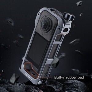 PGYTECH Camera Cage for Insta360 X4 Air ( P-61A-020 ) | Alüminyum Koruma Kafesi - Thumbnail