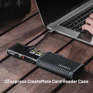 Pgytech - PGYTECH CFexpress CreateMate Card Reader Type A/SD(Moss Green) (1)