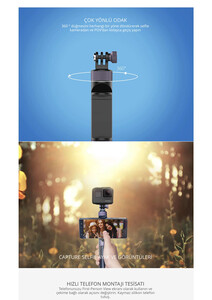 PGYTECH Hand Grip & Tripod for Action Camera (P-GM-104) - Thumbnail