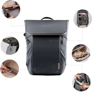 Pgytech - PGYTECH OneGo Air Backpack 25L (Obsidian Black） (1)