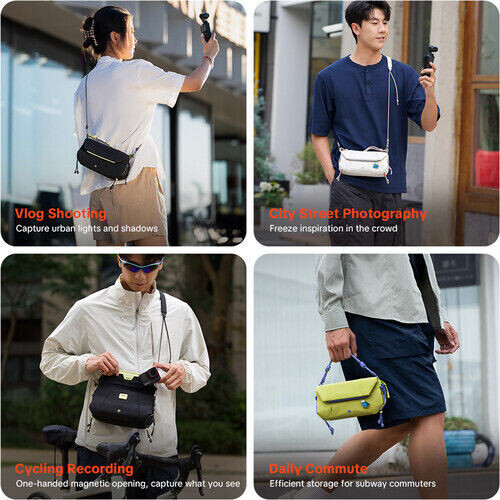 PGYTECH OneGo Pocket 2L Sling Çanta (Mist White)